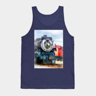 Trains - Locomotive and Caboose Tank Top